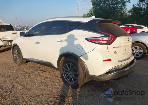 2017 Nissan Murano Sl из США, поврежденный, VIN 5N1AZ2MG2HN142423